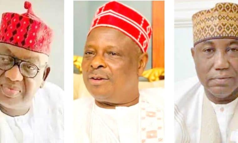 Senator Rufai Sani Hanga , Senator Rabiu Musa Kwankwaso and Senator Kabiru Ibrahim Gaya