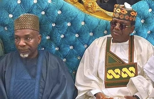 Senator Hassan Nasiha and Bello Matawalle
