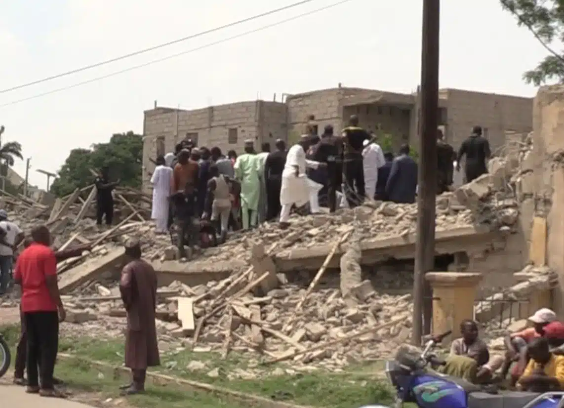 Four Trapped, Others Hospitalized In Kano Building Collapse