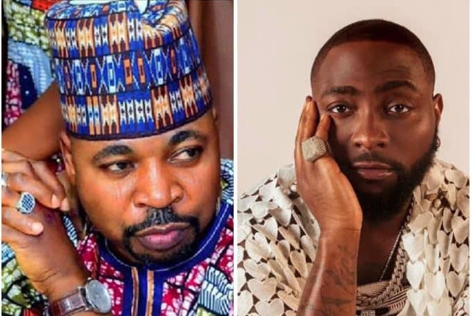 L-R MC Oluomo and Davido