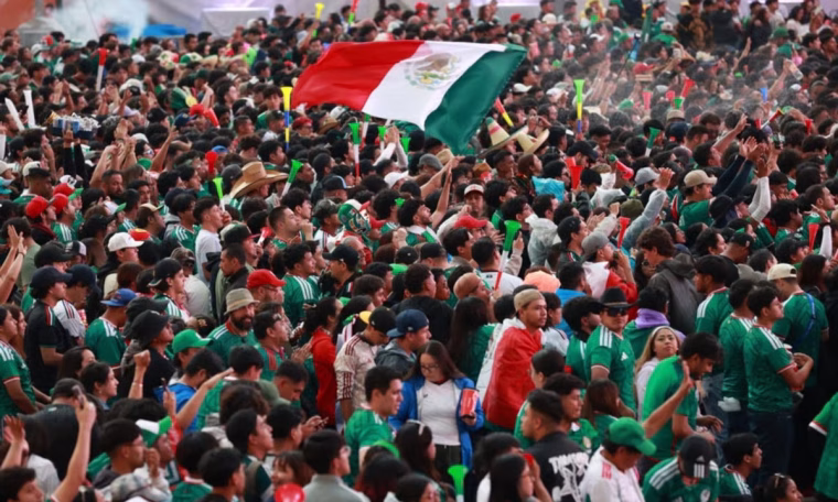 Mexico World Cup Celebration
