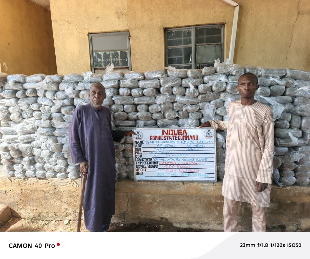 NDLEA Arrests Nigerian-British Grandma Smuggling 13kg Cocaine In Plantain Peels