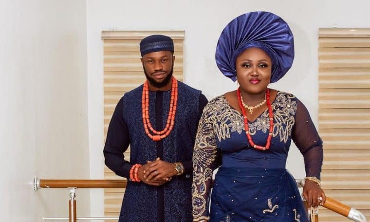 Nollywood Actor, Stan Nze and Blessing Obasi