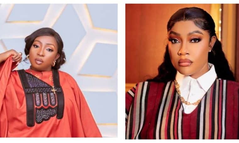 Nollywood Stars, Anita Joseph and Angela Okorie