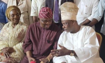 Ogun APC Candidate Solomon Adeola and former Governor Ibikunle Amosun