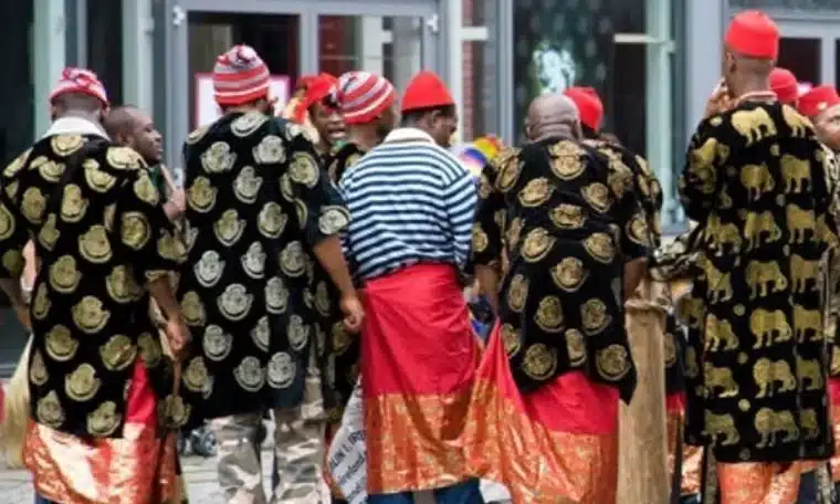 Ohanaeze chieftains in a meeting