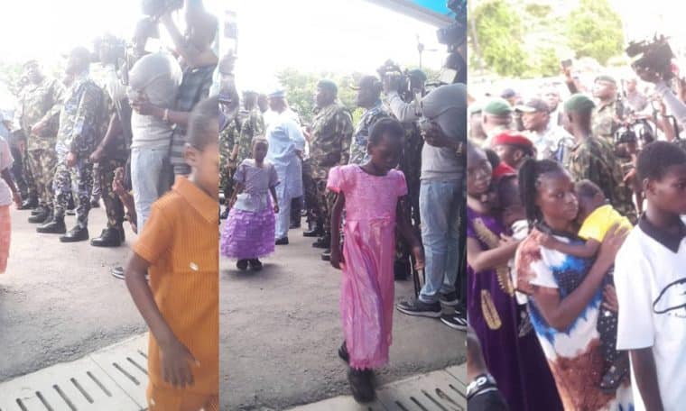 Rescued Oyo Pupils