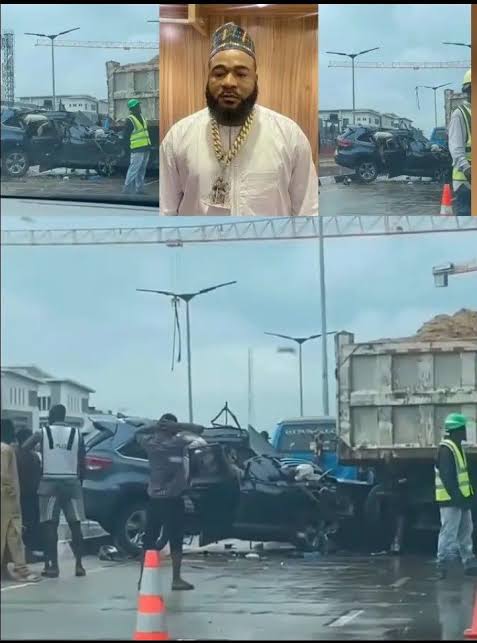 Sam Larry Hospitalised After Lagos Crash, Bouncer Reportedly Dies