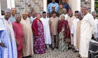 Turaki-PDP Faction meets former President Goodluck Jonathan