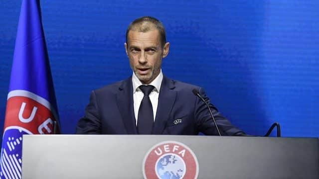 UEFA President Aleksander Čeferin
