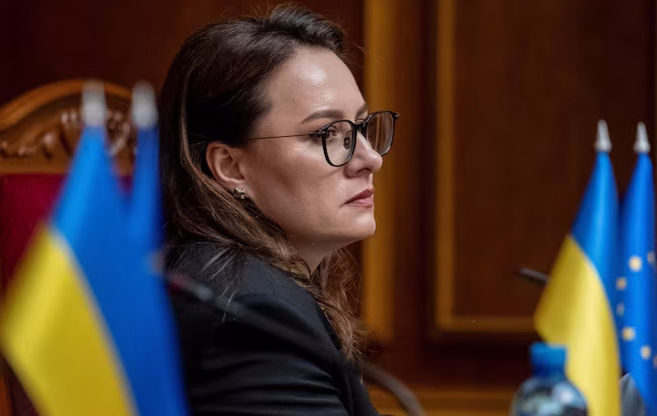 Ukraine Prime Minister Yulia Svyrydenko