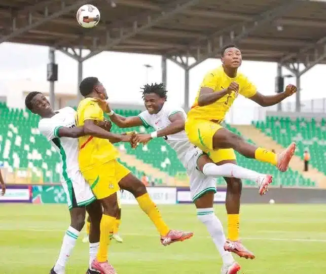 Maikaba Not Happy Despite Flying Eagles’ Winning Start Against Ghana