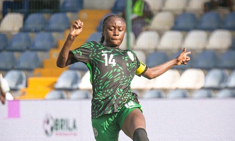 Falconets captain Joy Igbokwe