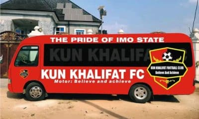 Kun Khalifat team bus