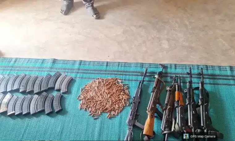 Ammunition recovered by the Nigerian Army Photo: Nigerian Army