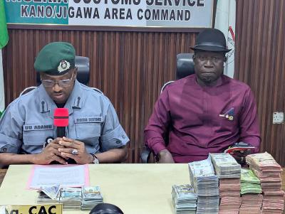 EFCC Begins Probe As Customs Grabs Suspect With $73,000, £15,957, 827,800 SAR At Kano Airport