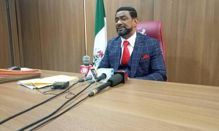 Former Edo Speaker, Blessing Agbebaku