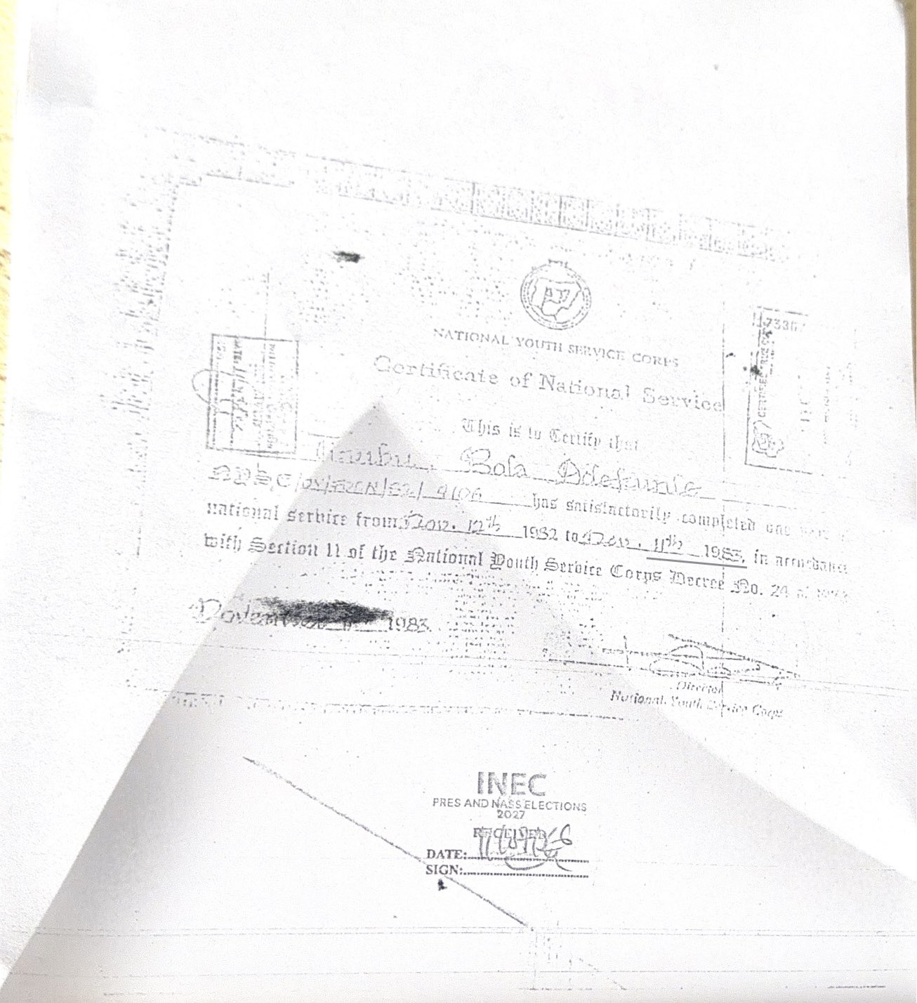 INEC Publishes Tinubu, Peter Obi, Atiku, Amaechi, Kwankwaso’s Credentials [See Documents]