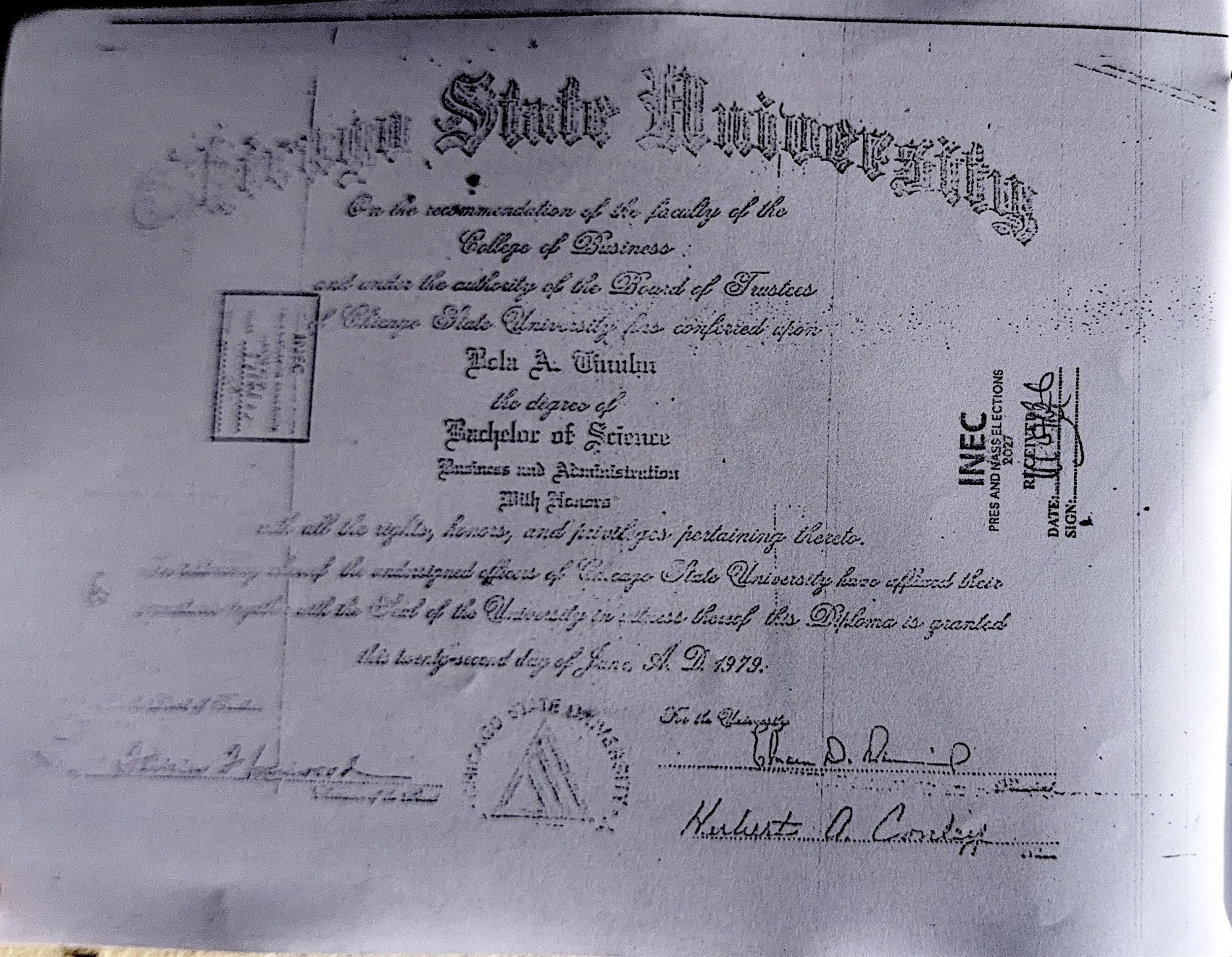 INEC Publishes Tinubu, Peter Obi, Atiku, Amaechi, Kwankwaso’s Credentials [See Documents]
