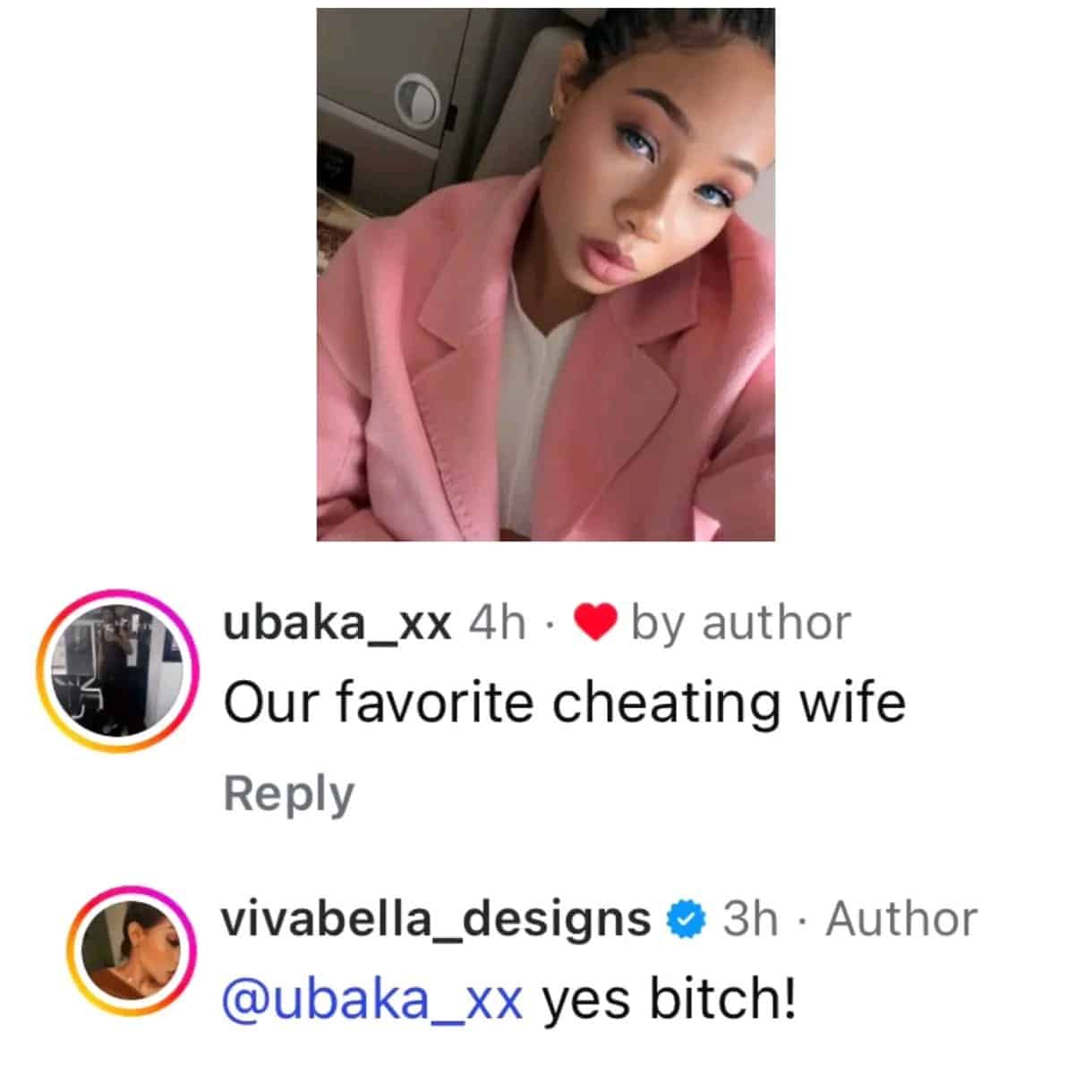 Frank Edoho’s Ex Wife Sandra Replies Troll Who Called Her ‘Cheating Wife’