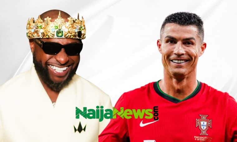 Davido and Cristiano Ronaldo