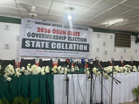 Osun Election: See Local Govt Results As INEC Begins Official Collation