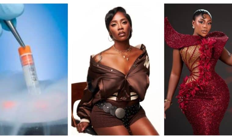 L-R: Egg Freezing and Nigerian Celebrities, Tiwa Savage and Ashmusy