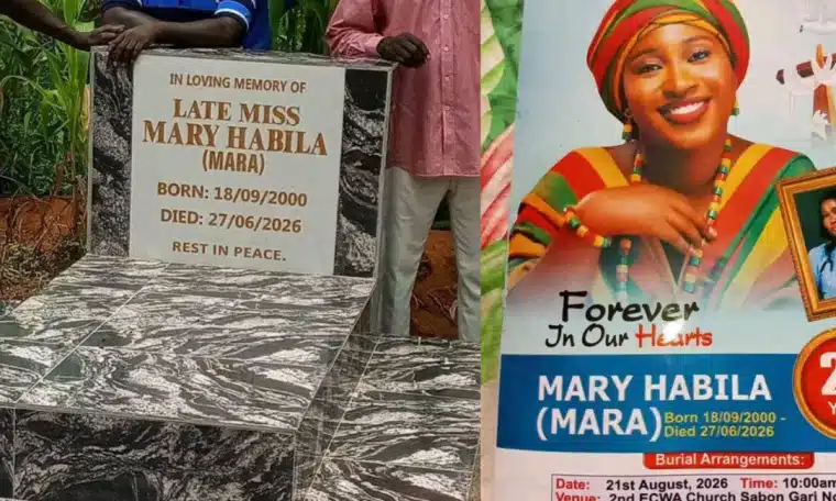 Mary Habila Burial Site (Photo Credit: Sahara Reporters)