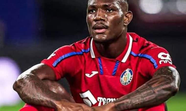 File photo of Christantus Uche at Getafe.