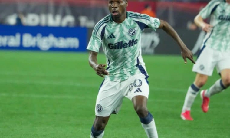 Alhassan Yusuf in action for New England Revolution