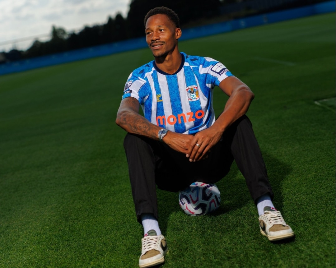 Ethan Pinnock during his unveiling as a Coventry City New signing.