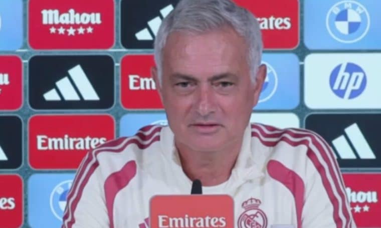Real Madrid coach, Jose Mourinho