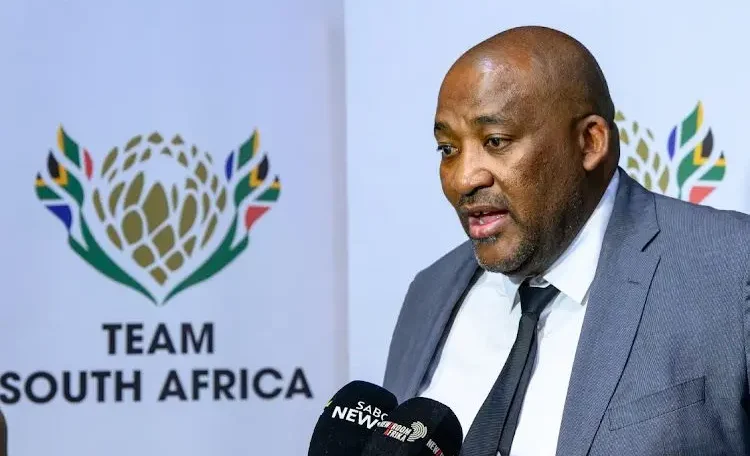 South Africa’s Sports Minister Gayton McKenzie.