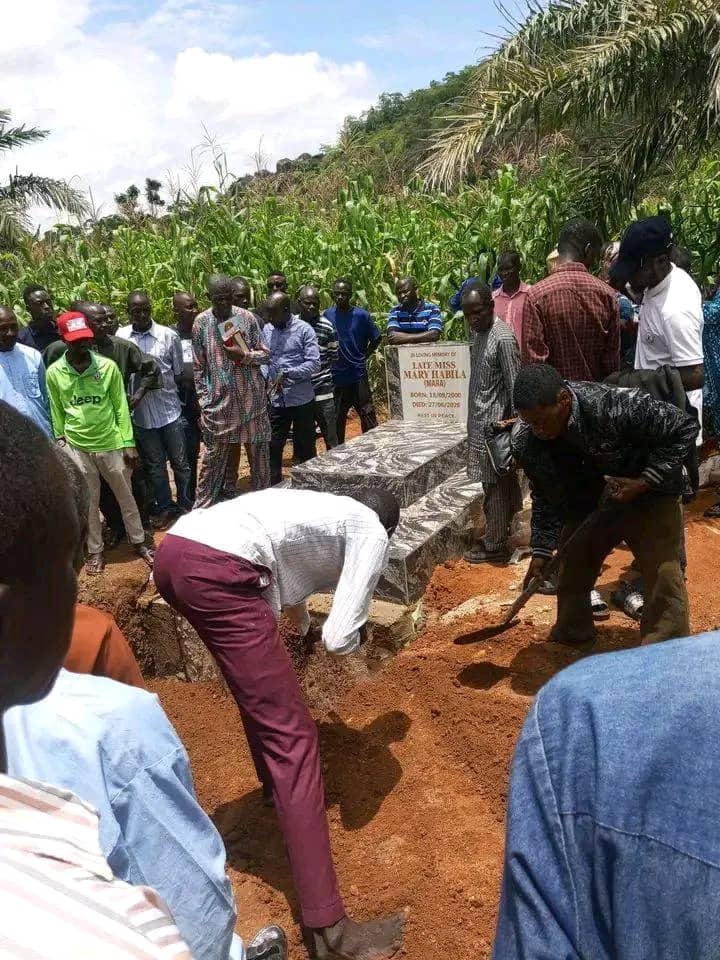 Pictures: Mary Habila Quietly Buried Amidst Unresolved Autopsy Dispute