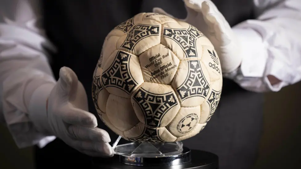 Maradona’s ‘Hand Of God’ Ball Sells For £2.5m At Auction