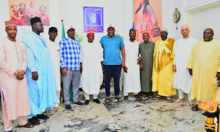 Seriake Dickson, Rabiu Kwankwaso meet NDC leaders