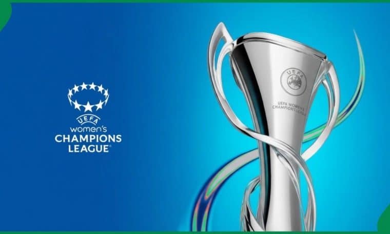 Women's Champions League banner.