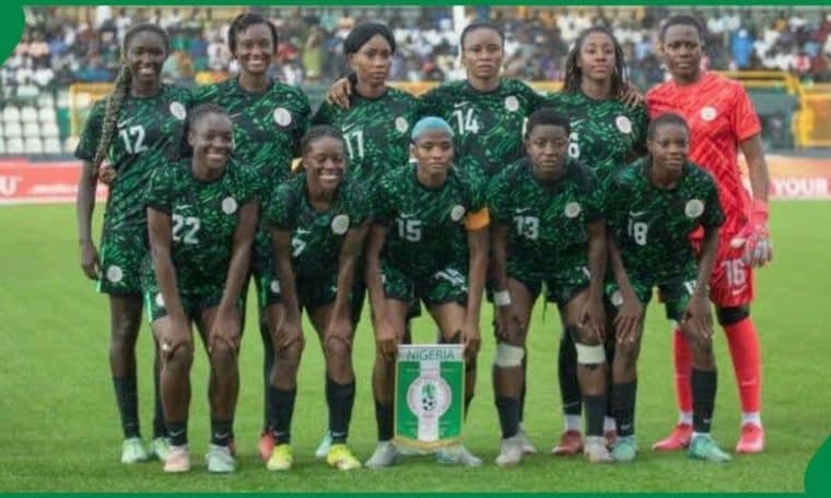 Super Falcons of Nigeria team
