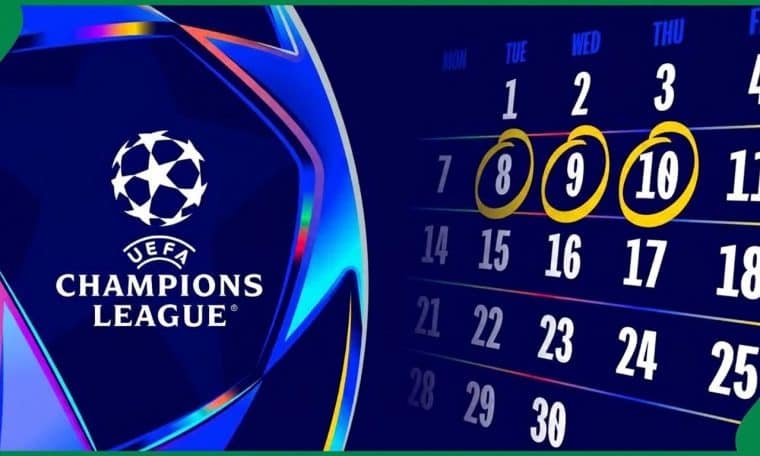 UEFA Champions League banner
