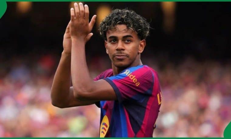 FC Barcelona winger, Lamine Yamal.