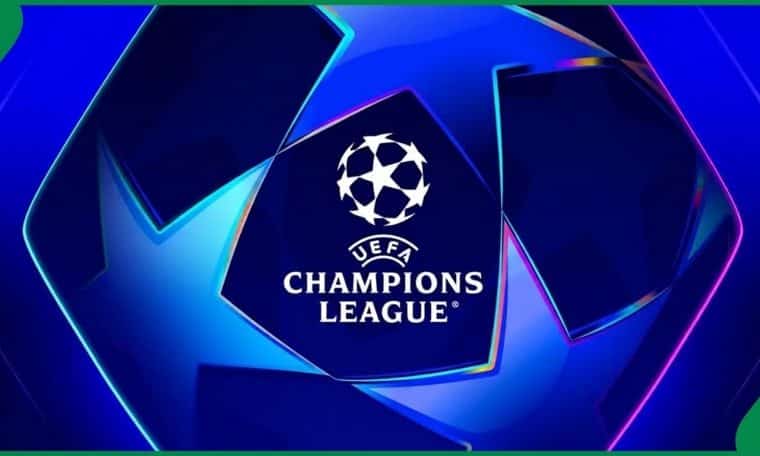 Champions League banner.