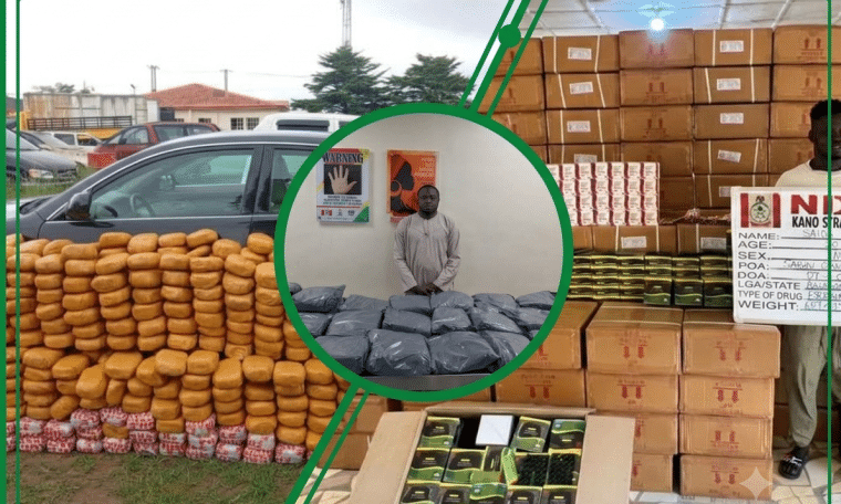 The siezed shipments