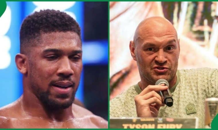 Anthony Joshua and Tyson Fury