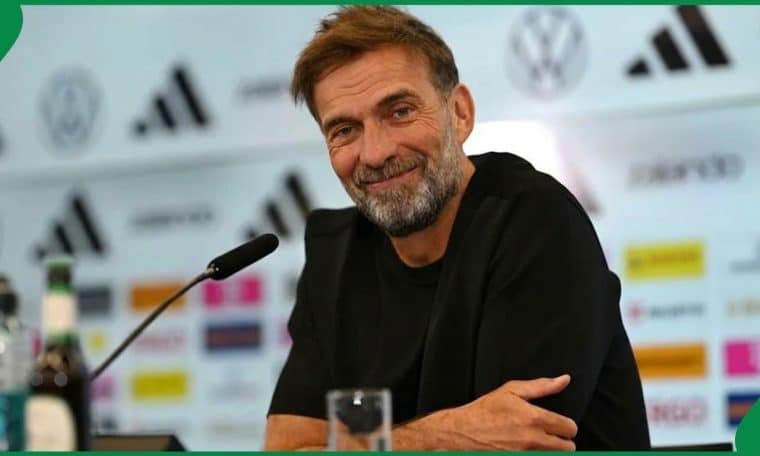 Germany's head coach, Jurgen Klopp.