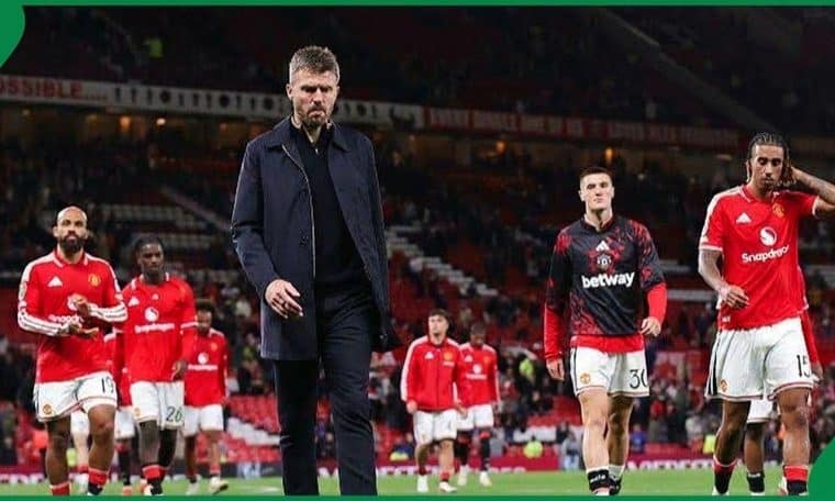 Manchester United coach Michael Carrick.