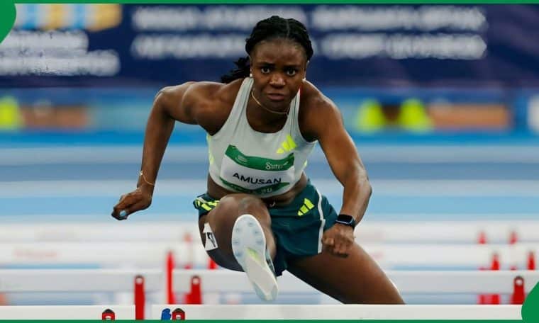 File photo of Tobi Amusan
