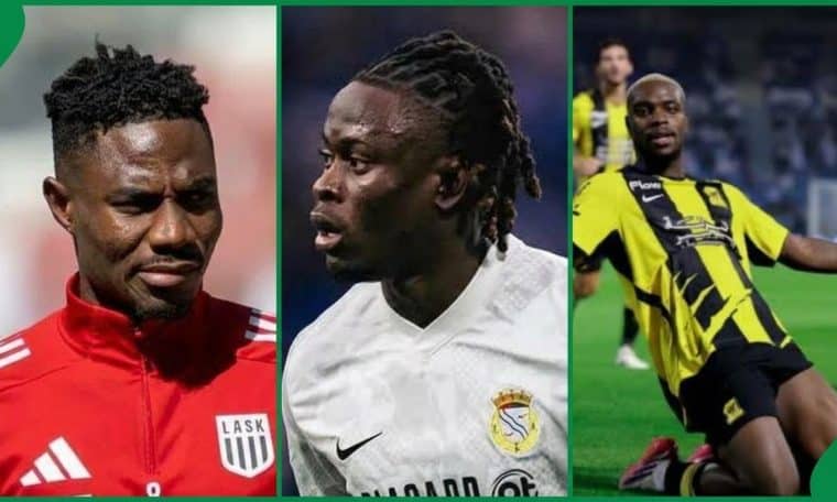 Super Eagles new Invitees: Isaac James, Moses Usor, and George Ilenikhena.