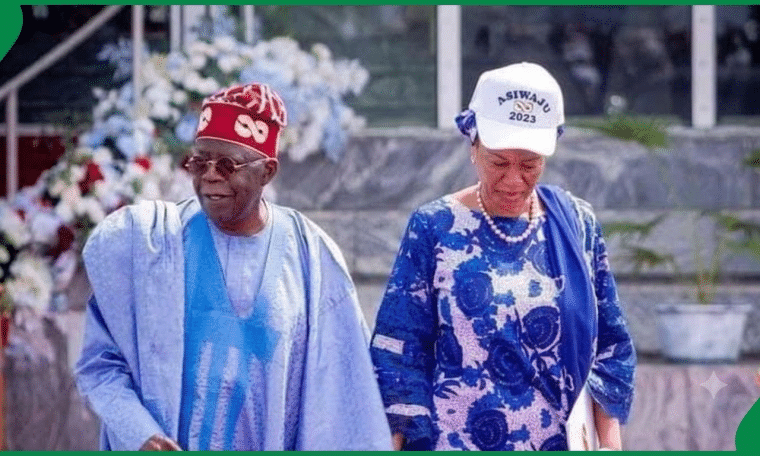 President Bola Ahmed Tinubu and First Lady Oluremi Tinubu