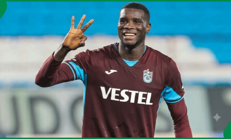 Super Eagles striker Paul Onuachu