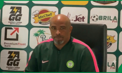 Super Eagles coach Eric Chelle